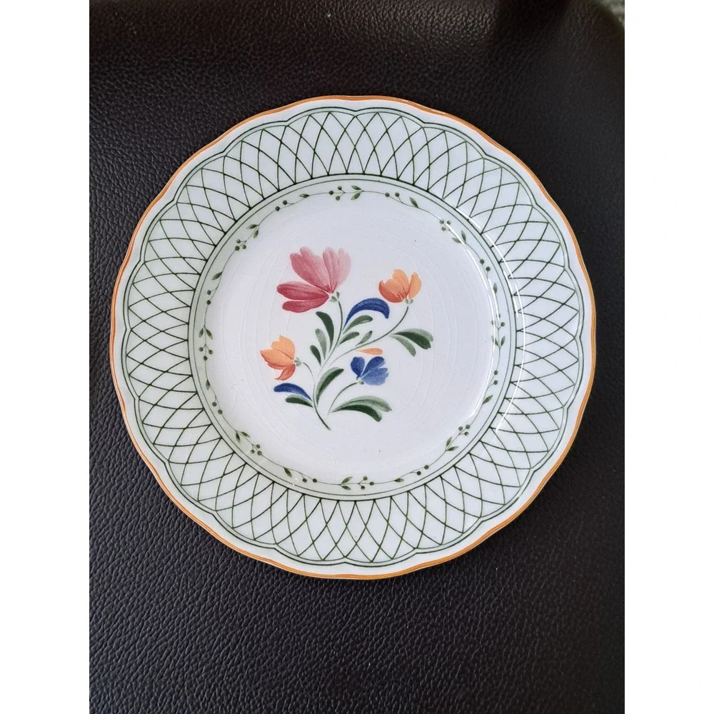 Provincial Designs Nikko Japan Set of 3 Dinner Roll Plates 6.5 in
